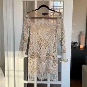 For Love and Lemons - white lace dress